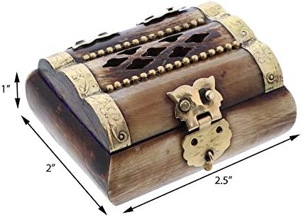 Лишај Златна Кутија За Коски Декоративна Кутија За Спомен - Мини