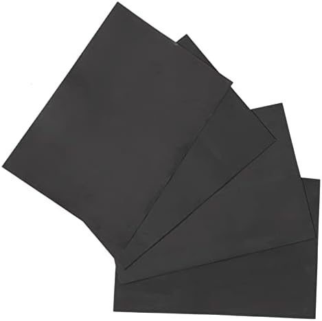 Започнете со 4 парчиња чаршафи црни листови црни облеки улоги во костум за игра, ева чаршафи DIY cosplay занаетчиски листови пена хартија