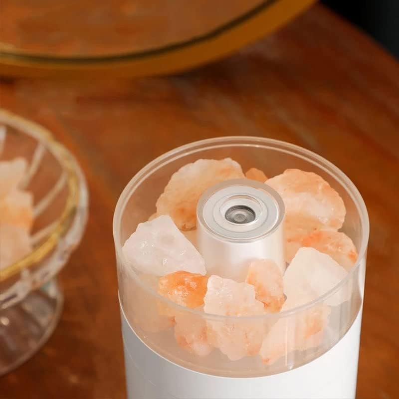 Uxzdx преносен овлажнител на воздухот ароматерапија за домашен сол камен мини USB миризба овла овластувач со шарена светлина