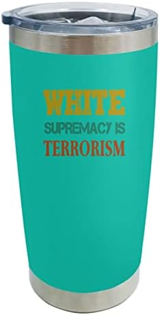 дкссе Нерѓосувачки Челик Трамп Кафе Кригла белата надмоќ е Тероризам Нерѓосувачки Челик Чаши Со Капак Кафе Патување Кригла Убав Подарок