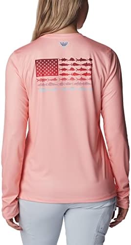 Columbiaенски Tidal Tidal Tee PFG Flag Flag Ls