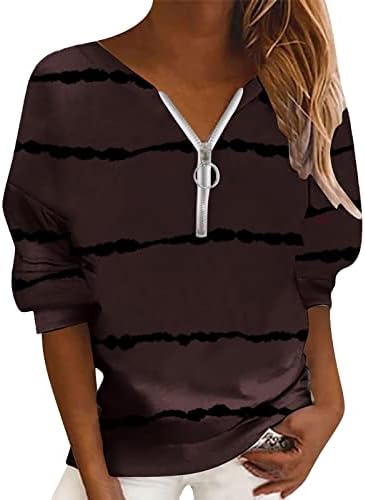 Emенски есенски зимски обичен џемпер без качулка, патент со долг ракав, атлетични врвови, атлетски врвови со долг ракав