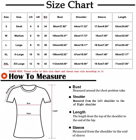 Здраво 2023 година со славини за кратки ракави на огномет, жени летни основни меки меки кратки ракави под подмачкување лабава кошула