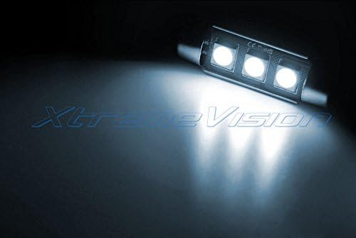 Ентериер Xtremevision LED ЗА Понтијак Firebird 1982-2002 Кул Бела Внатрешни РАБОТИ LED Комплет + Алатка За Инсталација