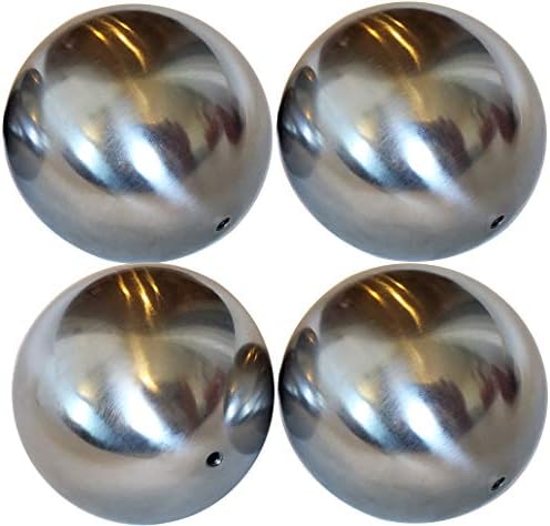 3 инчи шуплива челична топка со заварување со навојна дупка M5 80мм