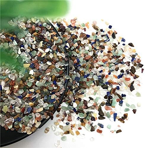 Laaalid XN216 50g 1-3mm Природно мешан кварц кристален камен карпа примерок од чакал Примерок Декор, природни камења и минерали Природни