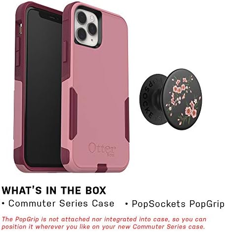 Случај за патнички серии на пакети Otterbox за iPhone 11 Pro - + PopSockets PopGrip - розова