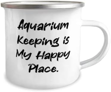 Чувањето аквариум Е Моето Среќно Место. 12оз Камперска Кригла, Чување Аквариум, Ново За Чување Аквариум
