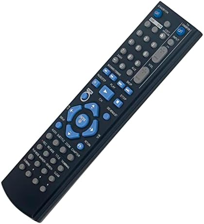 Replace Remote Control fit for JVC DVD Video Recorder RM-SDRMV150A RM-SDRMV80A RM-SDRMV100A RM-SDRMV79A RM-SDRMV80A DRMV80B DR-MV80B DR-MV77S DR-MV77S DR-MV77SU DR-MV78B DR-MV78BU DR-MV78BUS DR-MV79B