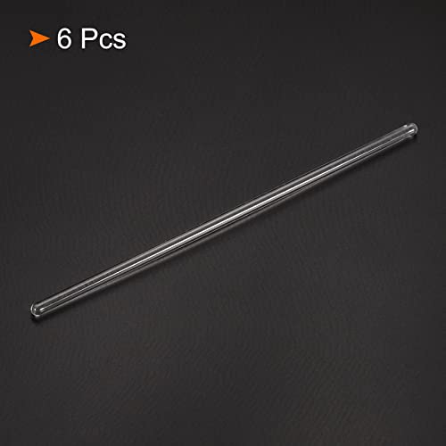 Меканиксиност 3.3 Боросиликат стаклен стап 5,91 Должина од 4мм диа -алатки за мешање на шипки со двата краја за лабораториски