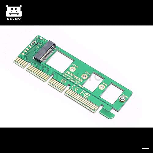 Devmo M.2 Ngff M-Key to Desktop PCIe X4 NVME SSD Адаптер картичка 2242 2260 2280 M2 DRIVE