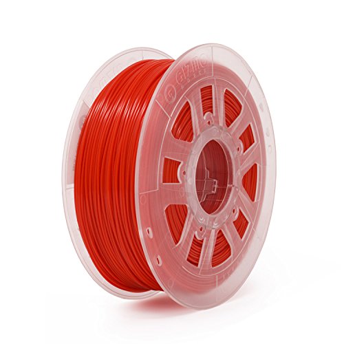 Gizmo Dorks 3 mm PLA филамент, 1 кг за 3Д печатачи, црвено