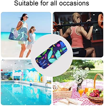 Кигаи Мексиканска Цветна Влажна Сува Торба 2 Парчиња, Водоотпорна Торба За Чување Пелени За Повеќекратна Употреба Со Две Патенти За Летен Камп За Пливање На Плажа