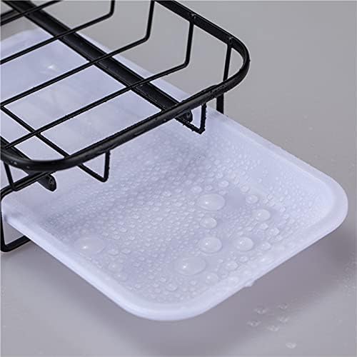 Акнхд кујнски мијалник Кади кујнски штанд мијалник партал сунѓер за дренажа решетката ， wallид монтиран организатор на дренажа 2-пол партал решетката