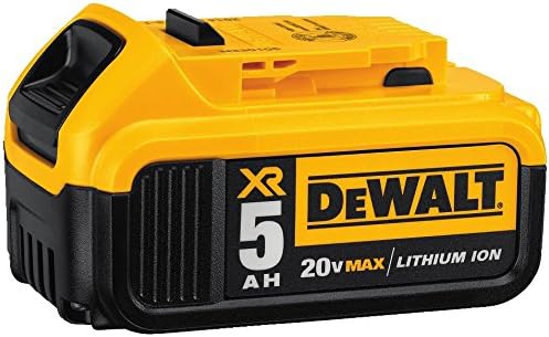 DeWalt 20V MAX комплет за стартување на батерии со 2 батерии, 5.0AH 20V Макс Орбитал Сандер, само алатка
