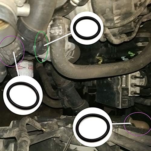 Поправки за истекување на течноста за ладење на цевки, црево за радијатор на моторот и резервоарот за експанзија на резервоарот О-прстен за печатење О-прстен за зап