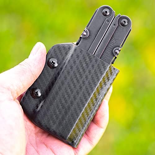 Clip & Carry Kydex Multitool Shath за SOG Powerlock ~ Направено во држач за држач за мулти -алатки за САД