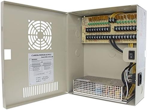 EZDIYWORLD-12VDC/18AMP 20 PTC Излез CCTV Security Дистрибуирано напојување