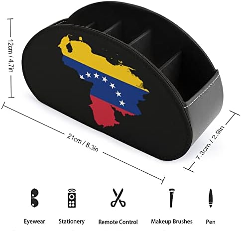 Знаме мапа на држачот за далечински управувач во Венецуела, организатор на кожа за далечински управувач далечински контролер
