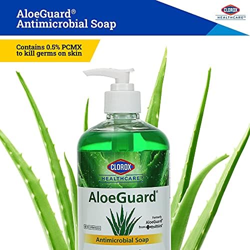 Клорокс здравство Алоегард Антимикробно сапун 18 унца антимикробно сапун со рака од за здравствени работници | Рачен сапун за секојдневна