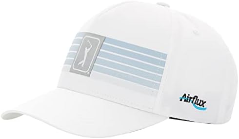 PGA TOUR MENSEN PRINTED Stripe Cap Golf