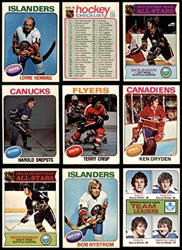 1975-76 O-Pee-Chee NHL делумно комплетен сет екс+