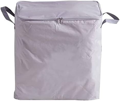 Haoktsb Caja de Almacenamiento de Ropa Водоотпорна торба за ткаенини во Оксфорд со капаче за преносни облеки за складирање,