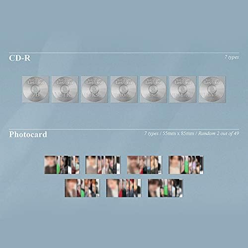 Got7 - [Breath of Love: Last Piece] Photobook + CD -R + Photocard + Mini постер за преклопување + момент филм + клучеви + разгледница + полароид