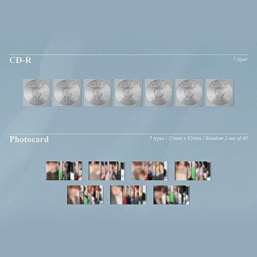 Got7 - [Breath of Love: Last Piece] Photobook + CD -R + Photocard + Mini постер за преклопување + момент филм + клучеви + разгледница + полароид + постер + 1 рачно огледало + 4 дополнителни фотокарови