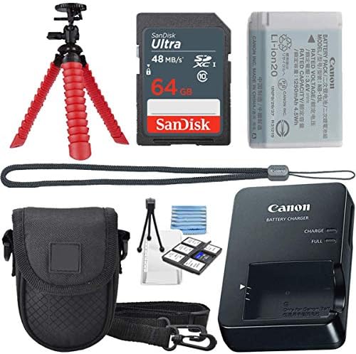 Канон PowerShot Дигитална Камера G7 X Марк II Со Wi-fi &засилувач; NFC, Lcd Екран, и 1-инчен Сензор - 11 Парче Вредност Пакет