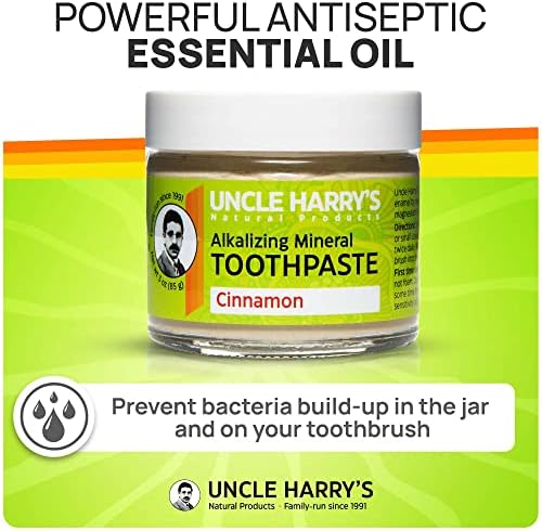 Паста за заби на чичко Хари, реминерализирана паста за заби | Природното белење паста за заби го освежува здивот и промовира емајл