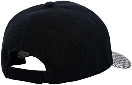 Прилагодлива структурирана карирана карирана капа за прилагодување на облеката
