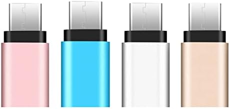 USB C до микро USB адаптер, женски тип Ц до микро USB машки конвертирачки конектор Податоци за поддршка на податоците за синхронизација на податоците компатибилни со Samsu