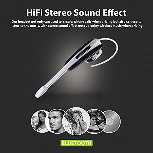 Слушалките за слушалки на Tek Styz компатибилни со DJI FPV комбо во уво безжичен бучава за откажување на слушалките