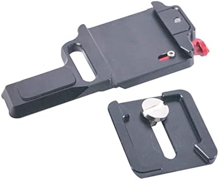 Плоча за брзо ослободување на плочата за брзо ослободување на плочата QR плоча со 1/4 завртка компатибилна со Zhiyun Crane-M2