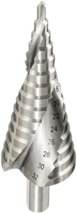 Чекор вежба бит 1pc 4-12 4-32mm пагода вежба хексагона завртка за дупчење алатка за дупчење спирална жлеб дрвена метална дупка 1 парчиња