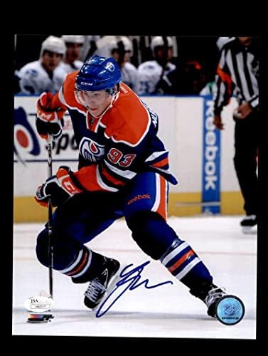 Рајан Нугент Хопкинс ЈСА Коа потпиша 8х10 Фото Автограм - Автограмирани фотографии од НХЛ