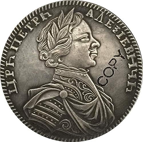 1712 Петар I Русија Монети Копирај Кописувенир Новина Монета Монета Подарок