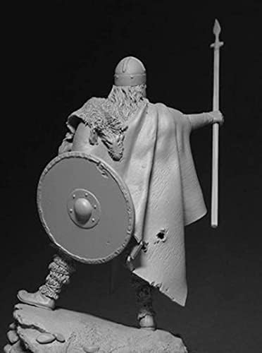 ЕТРИЈЕ 75мм 1/24 модел на лик на смола Антички модел на минијатурен комплет за воин воин / FS946