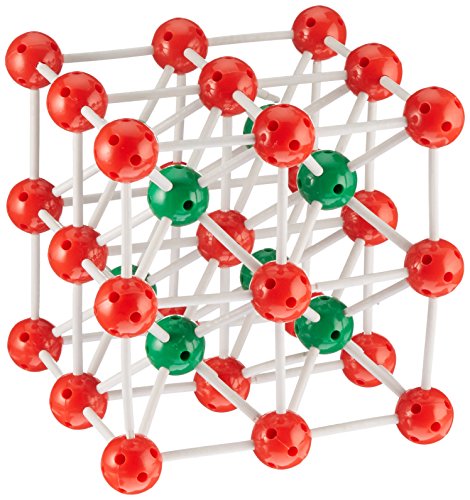 Молекуларни модели 153 парчиња комплет за модели на кристал на цезиум хлорид