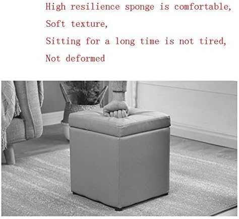 Мала столица за складирање MFCHY, столче за складирање на софа, креативна кутија за складирање на домаќинства, мултифункционална столица за
