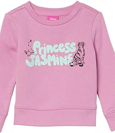 Essenties Girls Girls Big Disney Star Wars Marvel Princess Fleece Pullover Crew Sweatshirt