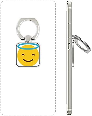 Angle SLE жолт симпатичен онлајн разговор квадратен мобилен телефон прстен држач за држач за заграда Универзален подарок за поддршка
