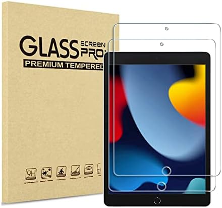 [2 Пакет] XZC Заштитник На Екранот за ipad 6-Та Генерација/iPad 5-Та Генерација/iPad 9,7 инчи / iPad Pro 9,7/Ipad Air/iPad Air 2 9h Цврстина Калено Стакло Филм На Екранот