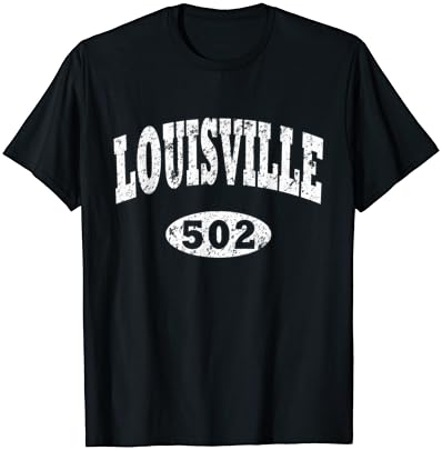Кошула на Луисвил. Гроздобер Кентаки област код 502 маица со маица