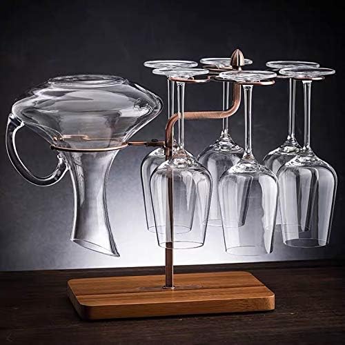 Нилински држач за стакло за вино Стебвер лавици кујнски бар маса декорација Метал за сушење решетката за складирање на прибор за јадење