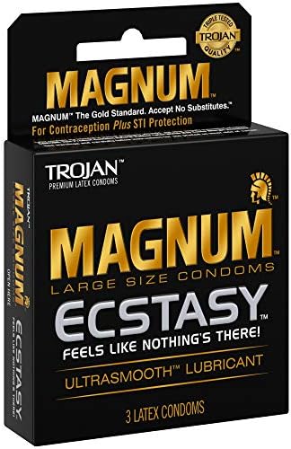 Магнум екстаза со голема големина кондом, 3 брои