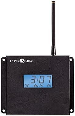 Пирамида Timetrax Sync RF безжичен часовник додаток на часовникот, црна боја