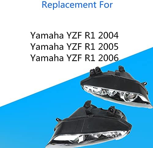 Замена на Фаровите на предните Мотоцикли За Јамаха ЈЗФ Р1 2004-2006