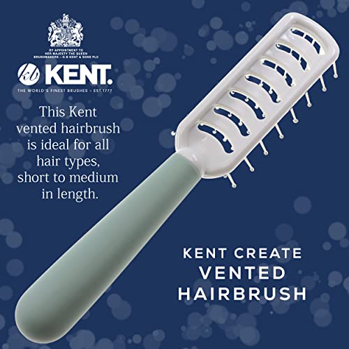 Кент КЦР1 Креирај Вентилирана Четка За Коса за Сушење Со Фен, Создавајќи Подигнување На Коренот и Волумен Во Сите Типови Коса - Мала Четка